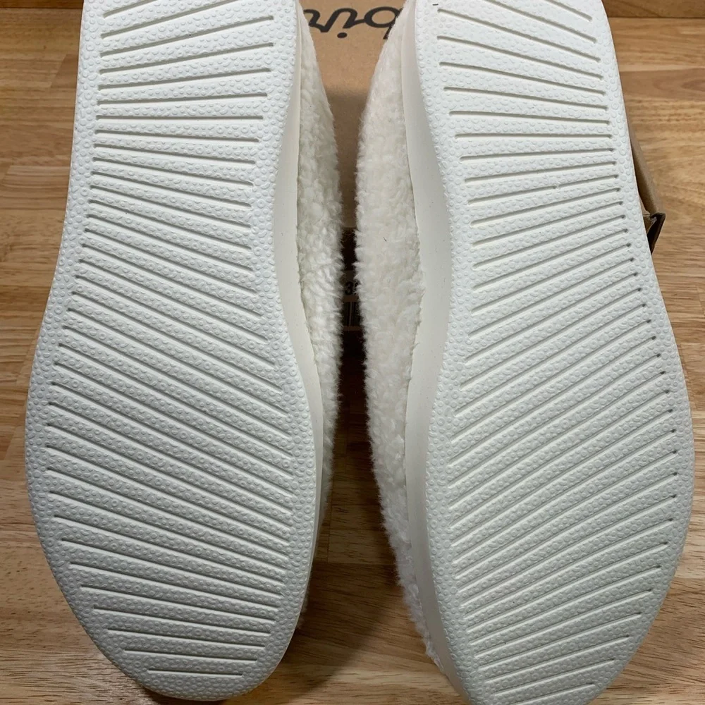 NEW Wool Lounger Fluff‎ Mens 13 Natural White Cream Merino Wool MF1MAWW130